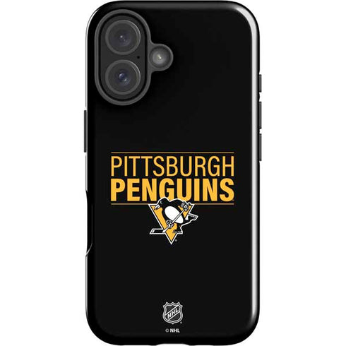NHL Pittsburgh Penguins Lineup iPhone 16 Plus Impact Case
