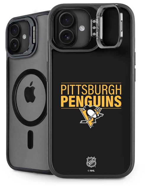 NHL Pittsburgh Penguins Lineup iPhone 16 Plus Kickstand Case