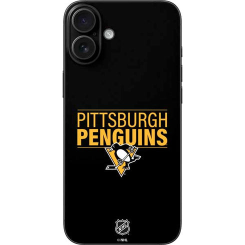 NHL Pittsburgh Penguins Lineup iPhone 16 Plus Skin