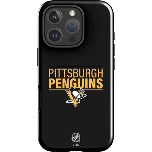 NHL Pittsburgh Penguins Lineup iPhone 16 Pro Max Impact Case