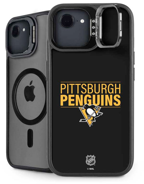 NHL Pittsburgh Penguins Lineup iPhone 16e Kickstand Case