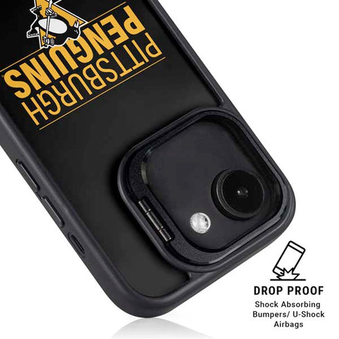 NHL Pittsburgh Penguins Lineup iPhone 16e Kickstand Case