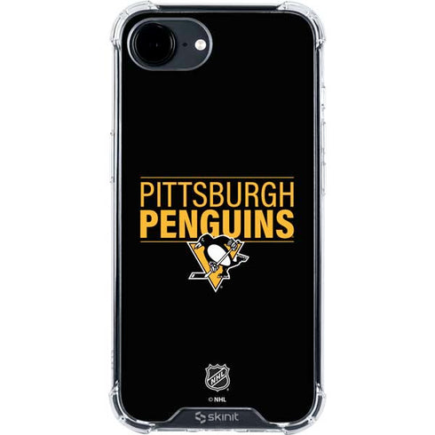 NHL Pittsburgh Penguins Lineup iPhone 16e Clear Case