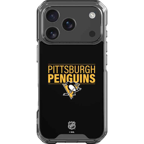 NHL Pittsburgh Penguins Lineup iPhone 18 Pro Clear Case
