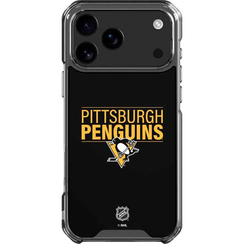 NHL Pittsburgh Penguins Lineup iPhone 18 Pro Max Clear Case