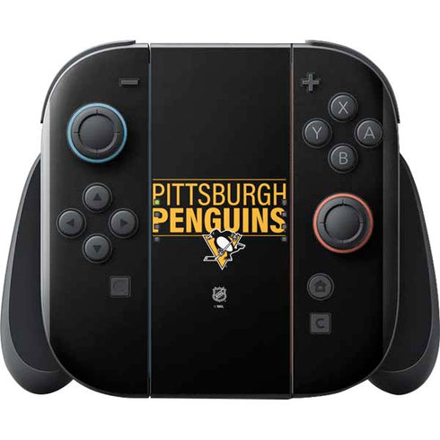 NHL Pittsburgh Penguins Lineup Nintendo Switch 2 (2025) with Joy-Con Skin