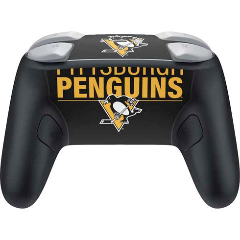 NHL Pittsburgh Penguins Lineup Nintendo Switch 2 (2025) Pro Controller Skin