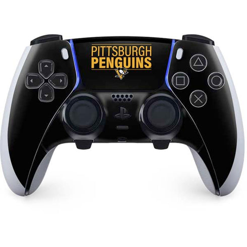 NHL Pittsburgh Penguins Lineup PS5 DualSense Edge Pro Controller Skin
