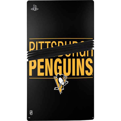 NHL Pittsburgh Penguins Lineup PS5 Pro Console Skin