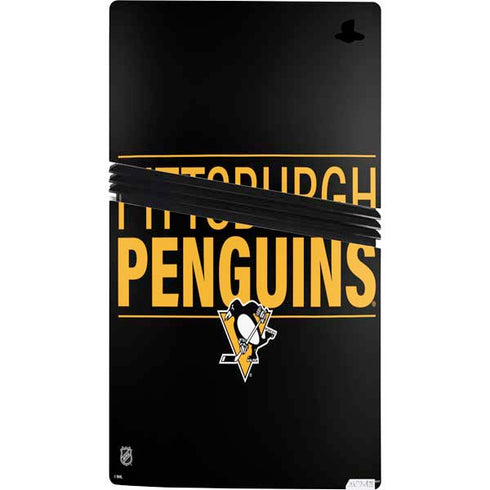 NHL Pittsburgh Penguins Lineup PS5 Pro Console Skin