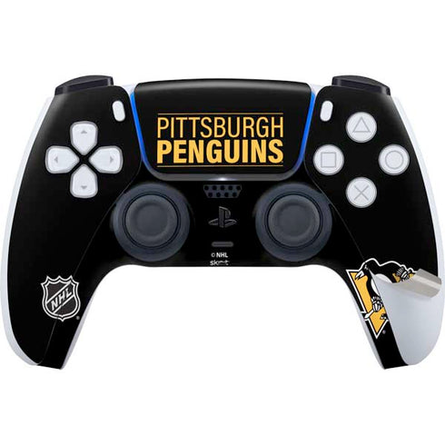 NHL Pittsburgh Penguins Lineup PS5 Pro Disk Bundle Skin