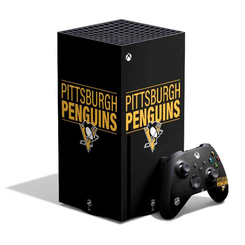NHL Pittsburgh Penguins Lineup XBox Series X Digital Edition Bundle Skin