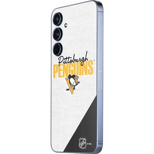 NHL Pittsburgh Penguins Script Galaxy A35 5G Skin