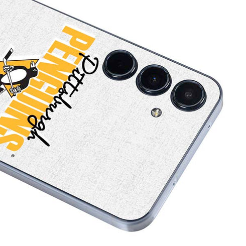 NHL Pittsburgh Penguins Script Galaxy A36 5G Skin