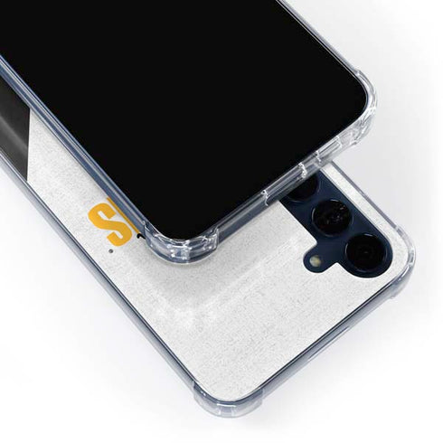NHL Pittsburgh Penguins Script Galaxy A55 5G Clear Case