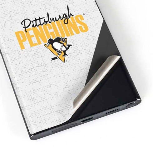 NHL Pittsburgh Penguins Script Galaxy Skins