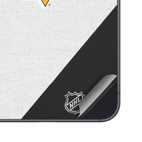 NHL Pittsburgh Penguins Script Galaxy S25 Plus Skin
