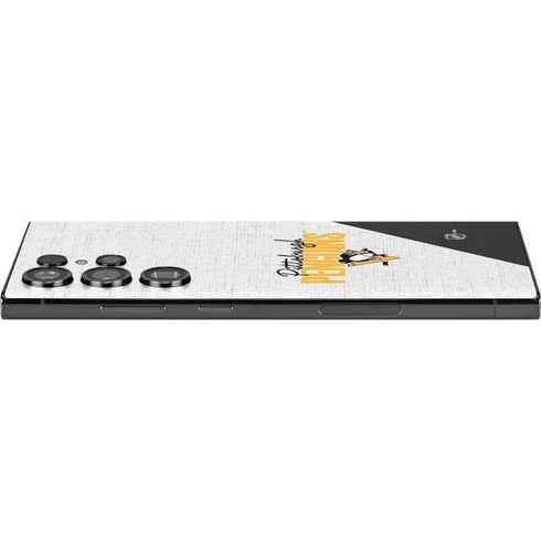 NHL Pittsburgh Penguins Script Galaxy S24 Ultra Skin