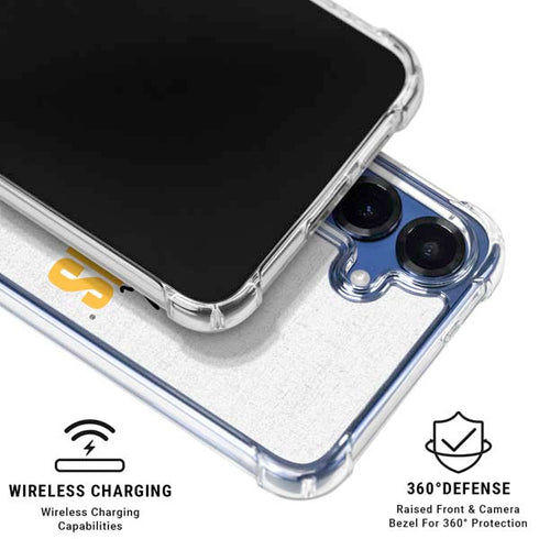 NHL Pittsburgh Penguins Script Galaxy S25 Clear Case