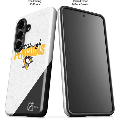 NHL Pittsburgh Penguins Script Galaxy S26 Impact Case