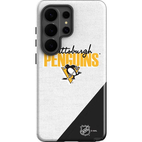 NHL Pittsburgh Penguins Script Galaxy S26 Ultra Impact Case