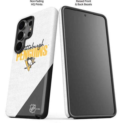NHL Pittsburgh Penguins Script Galaxy S26 Ultra Impact Case