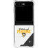 NHL Pittsburgh Penguins Script Galaxy Z Flip6 Clear Case