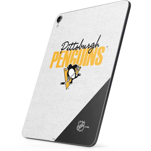NHL Pittsburgh Penguins Script Apple iPad Pro Skin