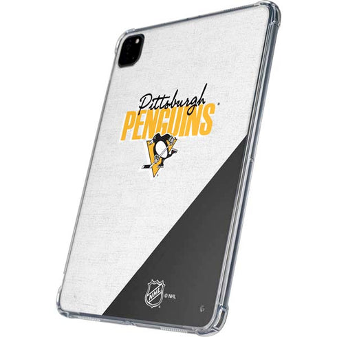 NHL Pittsburgh Penguins Script iPad Pro 11in (2024) Clear Case