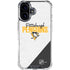 NHL Pittsburgh Penguins Script iPhone 16 Plus Clear Case
