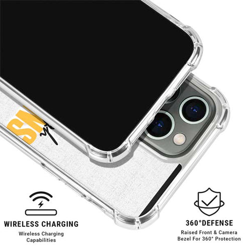NHL Pittsburgh Penguins Script iPhone 16 Pro Max Clear Case