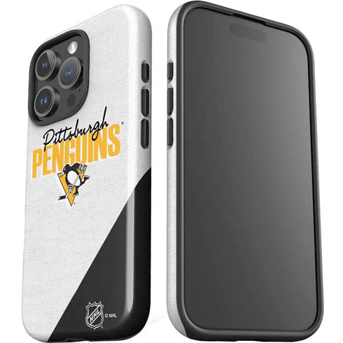 NHL Pittsburgh Penguins Script iPhone 16 Pro Max Impact Case
