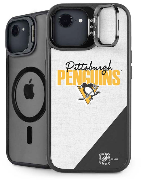 NHL Pittsburgh Penguins Script iPhone 16e Kickstand Case