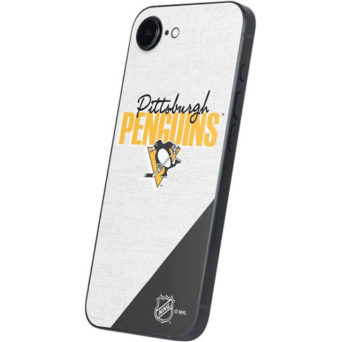 NHL Pittsburgh Penguins Script iPhone 16e Skin