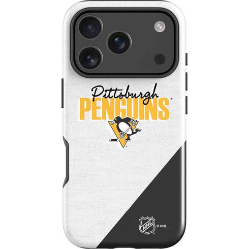 NHL Pittsburgh Penguins Script iPhone 18 Pro Max Impact Case