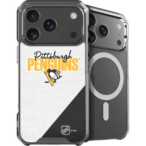 NHL Pittsburgh Penguins Script iPhone 18 Pro Max MagSafe Case