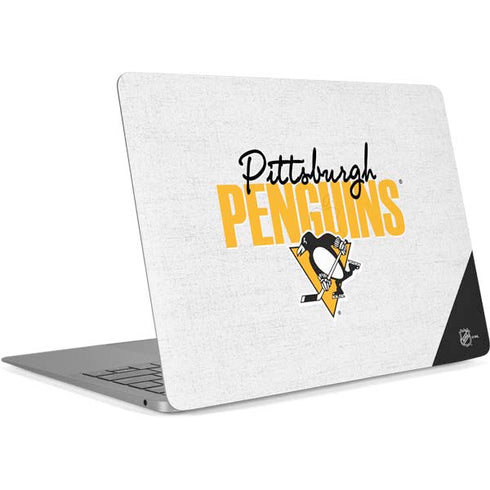 NHL Pittsburgh Penguins Script Apple MacBook Air Skin
