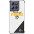 NHL Pittsburgh Penguins Script Moto G Stylus 5G (2025) Clear Case