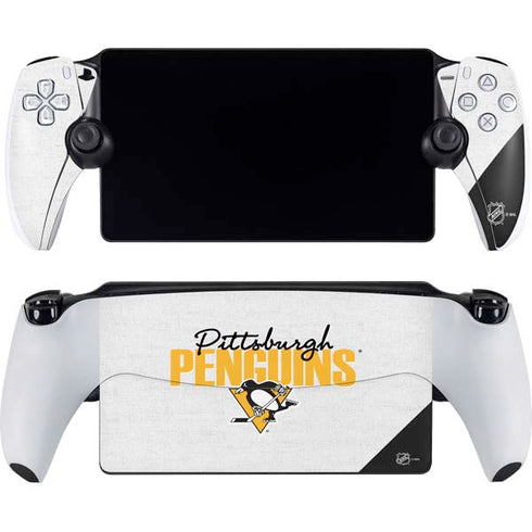 NHL Pittsburgh Penguins Script PlayStation Portal Remote Player Skin