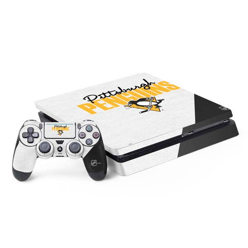 NHL Pittsburgh Penguins Script PlayStation PS4 Skins