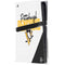 NHL Pittsburgh Penguins Script PS5 Pro Disk Console Skin