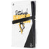 NHL Pittsburgh Penguins Script PS5 Pro Disk Console Skin