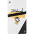 NHL Pittsburgh Penguins Script PS5 Pro Disk Console Skin