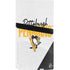 NHL Pittsburgh Penguins Script PS5 Pro Disk Console Skin