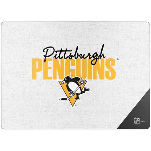 NHL Pittsburgh Penguins Script Surface Laptop 7 13.8in Skin