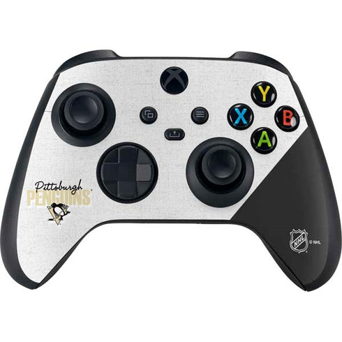 NHL Pittsburgh Penguins Script XBox Series X Digital Edition Bundle Skin