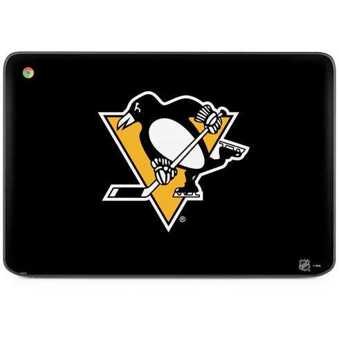 NHL Pittsburgh Penguins Solid Background HP Chromebook Skin