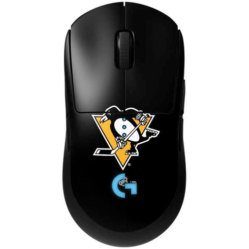 NHL Pittsburgh Penguins Solid Background G Pro Wireless Gaming Mouse Skin