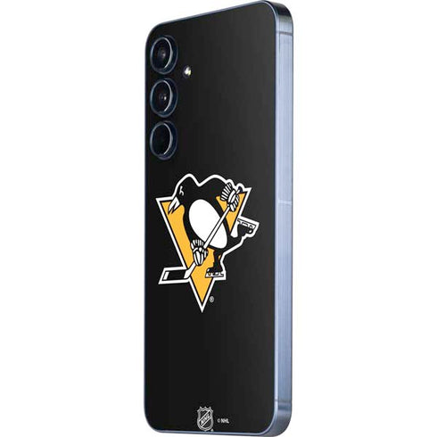 NHL Pittsburgh Penguins Solid Background Galaxy A35 5G Skin