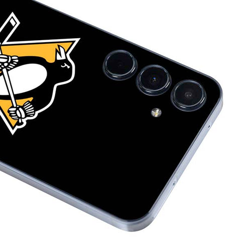 NHL Pittsburgh Penguins Solid Background Galaxy A35 5G Skin